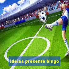 ideias presente bingo